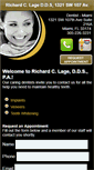 Mobile Screenshot of drrichardlage.com